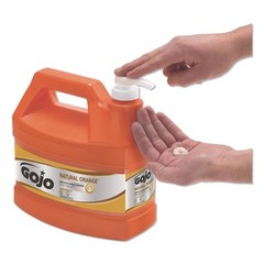 GOJO 94504 Natural Orange 1 gal. Smooth Hand Cleaner – Citrus (4/CT) New