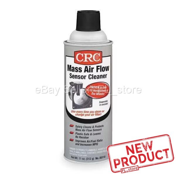 Aerosol Spray Can 11 Oz Mass Air Flow Sensor Cleaner Contact Clean Flammable NEW