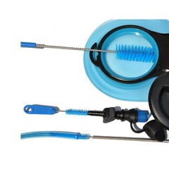 HIGHROCK 1 X Water Hydration Bladder Tube Cleaner Brushes Cleaning Blue