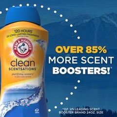 (4 pack) ARM & HAMMER Clean Scentsations In-Wash Scent Booster