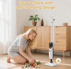Multi-Purpose Steam Mop & Handheld Steamer – Pet-Friendly Floor Cleaner