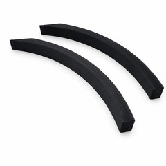 splash n color Bumper Extender Guard Height Adjuster for 0.6 Inches, Black