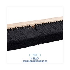 Boardwalk 20624 3″ Polypropylene Bristles 24″ Brush Floor Brush Head – Black New
