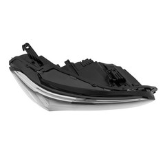 Honda Civic 2022-2024 Right Headlight Black Housing Clear Lens LED Halogen