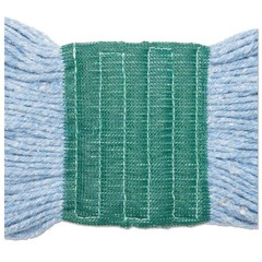 Boardwalk 502BLEA 5 in. Super Loop CO/SYN Fiber Wet Mop Heads – Blue, Medium New