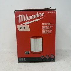 NEW Milwaukee 49-90-1977 Large Wet Dry Vacuum HEPA Filter OEM Open Box