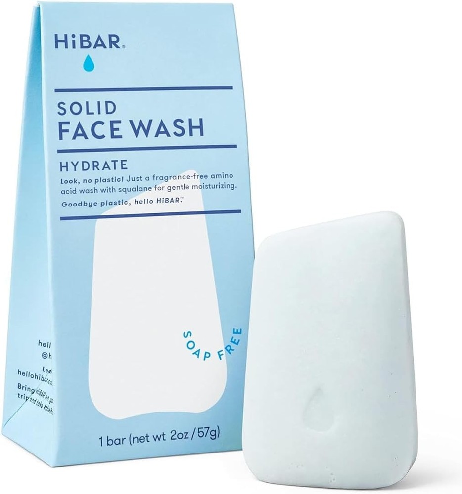 – Hydrate Face Wash Bar – Solid Face Wash – Hydrating & Moisturizing