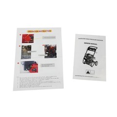 7HP Gasoline High Pressure Washer Gasoline Manual Washer w/ Hose 3400RPM 2200PSI