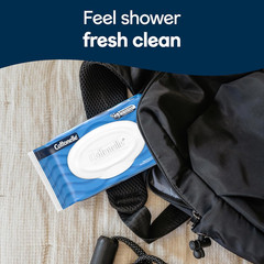 Cottonelle Fresh Feel Flushable Wet Wipes, Adult Wet Wipes, 8 Flip-Top Packs, 42