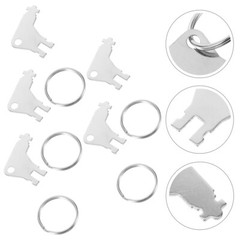 5 Pcs Commercial Paper Towel Dispenser Keys Holder Toilet Stand