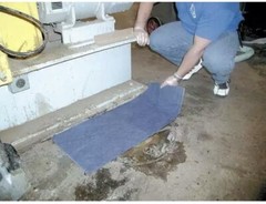 Spilfyter Db-72 Absorbent Pad, Absorbs 24 Gal. Universal, Pk 100 ,Gray