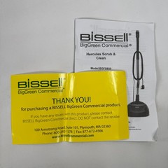 Bissell Commercial BGFS650 BigGreen Hercules Scrub & Clean Floor Machine