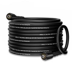 NIFUAL Upgraded 50 FT Pressure Washer Hose, 3600 PSI Flexible High Power Wash…