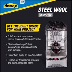 Rhodes American 10121100 Very Fine Steel Wool Pads 8-3/4 L in. (Pack of 6)