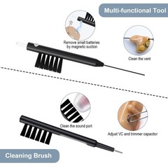 20PCS Hearing Aid Cleaning Kit Tools,Hearing Aids Cleaner