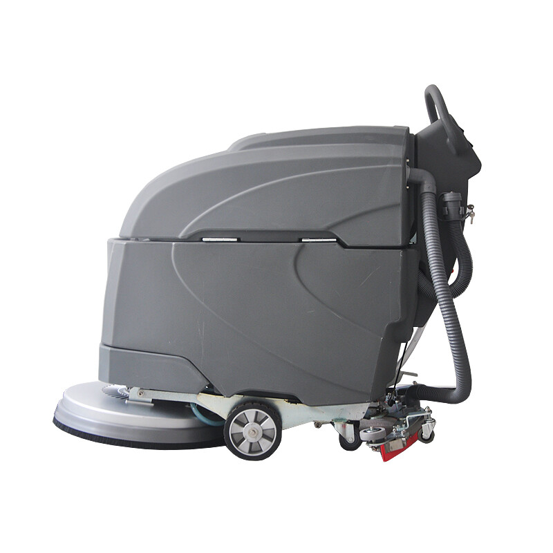 Auto Self Propelled Walk Behind Floor Scrubber Dryer 20″ Brush33″ Squeegee Clean