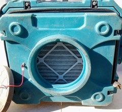 DRI-EAZ F284 DEFENDAIR AIR SCRUBBER HEPA 500 MICROBAN VARIABLE SPEED