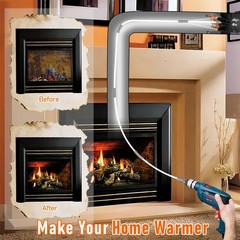 30Feet Chimney Sweep Kit – 6 in Brush Head, Dryer Vent Cleaner, 30FT, Regular