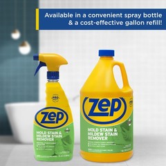 Zep Mold Stain and Mildew Remover – 32 oz (Pack of 32 Fl Oz 4)