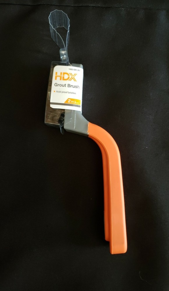 HDX 2” Acid Proof Stiff Bristle Grout Brush 037064141615 NEW ( 1x )