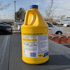 Zep Wet Look Floor Polish 1 Gallon High Gloss Finish for VCT Tile Floors