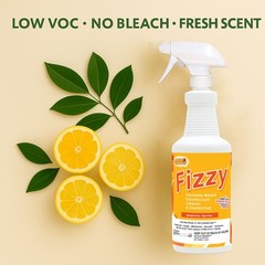 Fizzy RTU Peroxide Disinfectant Cleaner – 32 oz Quart (3 Pack)