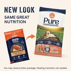 Canidae Pure Farm To Bowl Wild-Caught Salmon Barley Adult Dry Dog Food 22Lb