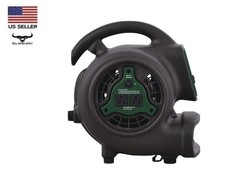 1/6 HP 700 CFM Air Mover Compact 3-Speed 4-Angle Industrial Floor Room Dryer