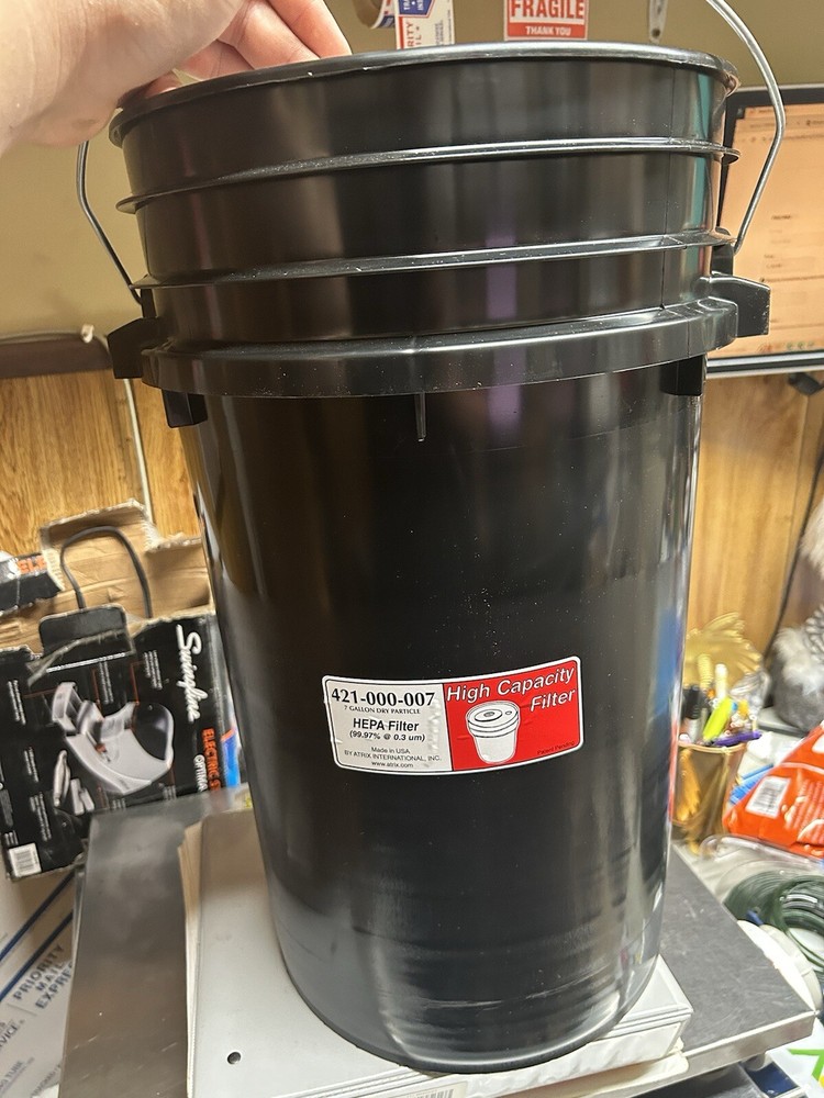 Atrix 421-000-007 7 Gallon Hepa Filter Bucket