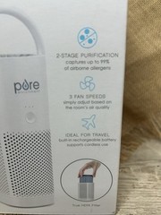 Pure Enrichment PureZone Mini Portable Travel Air Purifier True HEPA Filter 5 Yr