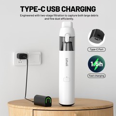 Litheli Handheld Vacuum Cleaner Cordless10000Pa Suction Power Rechargeable U