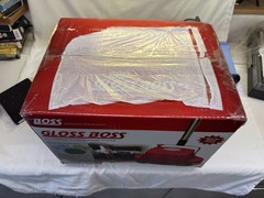 Gloss Boss Floor Polisher Buffer Waxer Scrubber Hardwood Tile Concrete Red