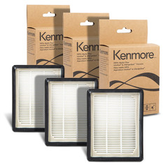 Kenmore K3010 Hepa Replacement Filter 3 Pack For Upright Vacuum Cleaner Bu4022
