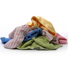 Color Terry Towel 100% Cotton Cleaning Rags-10 lbs. Bag – Multipurpose Cleaning