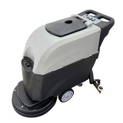 110V Commercial Auto Floor Scrubber Machine 10.6Gal+13.2Gal Wire Type Scrubber