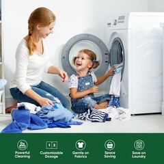 AIDEA Laundry Detergent Sheets, Washer Sheet Detergent, 1 Count (Pack of 100)