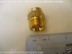 Pressure Washer M22/14mm x 3/8 NPT Female Twist Connect Fitting Adapter USA