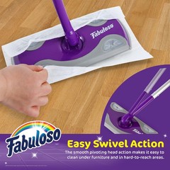 Fabuloso Dry and Wet Sweeper with Bonus 12 One Size (Pack of 1), Purple