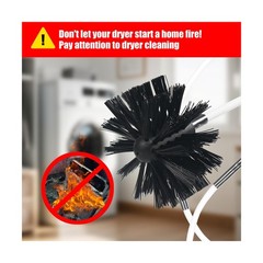 15 Feet Dryer Vent Cleaner Kit, Multi-purpose Lint Remover with… FAST USA SHIP