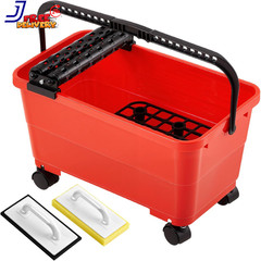 6 Gallon Grout Cleaning System Grouting Bucket Sponge and Rubber Trowel Grout Cl