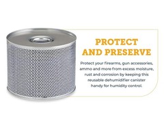 SnapSafe Reusable Canister Dehumidifier, 75902 – Portable, Easy to Use Moistu…