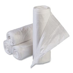 Inteplast Group Can Liners, 30 gal, 11 mic, 30″ x 36″, 25 Bags/Roll, 20 Rolls/CT