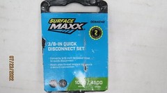 SURFACE MAXX 0064242 PRESSURE WASHER 3/8″ THREADED QUICK CONNECT SET NEW