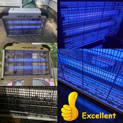 Indoor Electric Bug Zapper, 2800V Powerful Flying Insect Mosquito Black