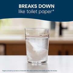 Cottonelle Fresh Care Flushable Wet Wipes, Adult Wet Wipes, 4 Flip-Top Packs, 42