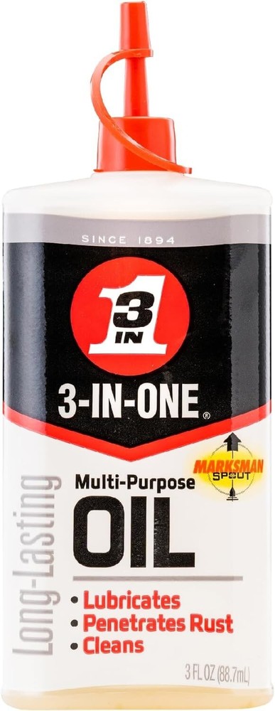 3-IN-ONE 3 oz. Multi-Purpose Oil, Long-Lasting Lubricant
