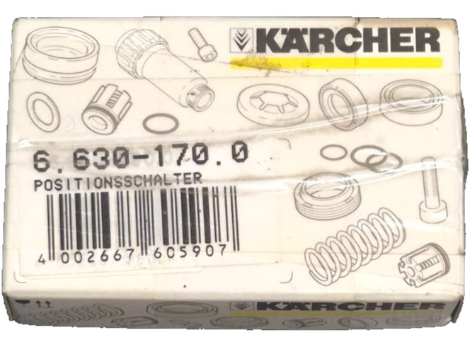 6.630-170.0 Karcher Position Switch Positionsschalter 66301700 Genuine Karcher