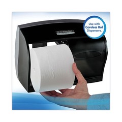 Scott 07001 2-Ply Essentia Coreless Roll Bath Tissue – White (36/Carton) New