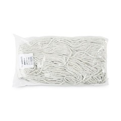 Boardwalk 2024CCT #24 Cut-End Cotton Wet Mop Head – White (12/CT) New