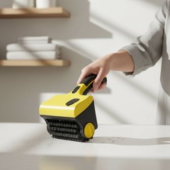 Battery-Powered Cleaning Brush Easy to Clean Battery-Powered Scrubber Brush